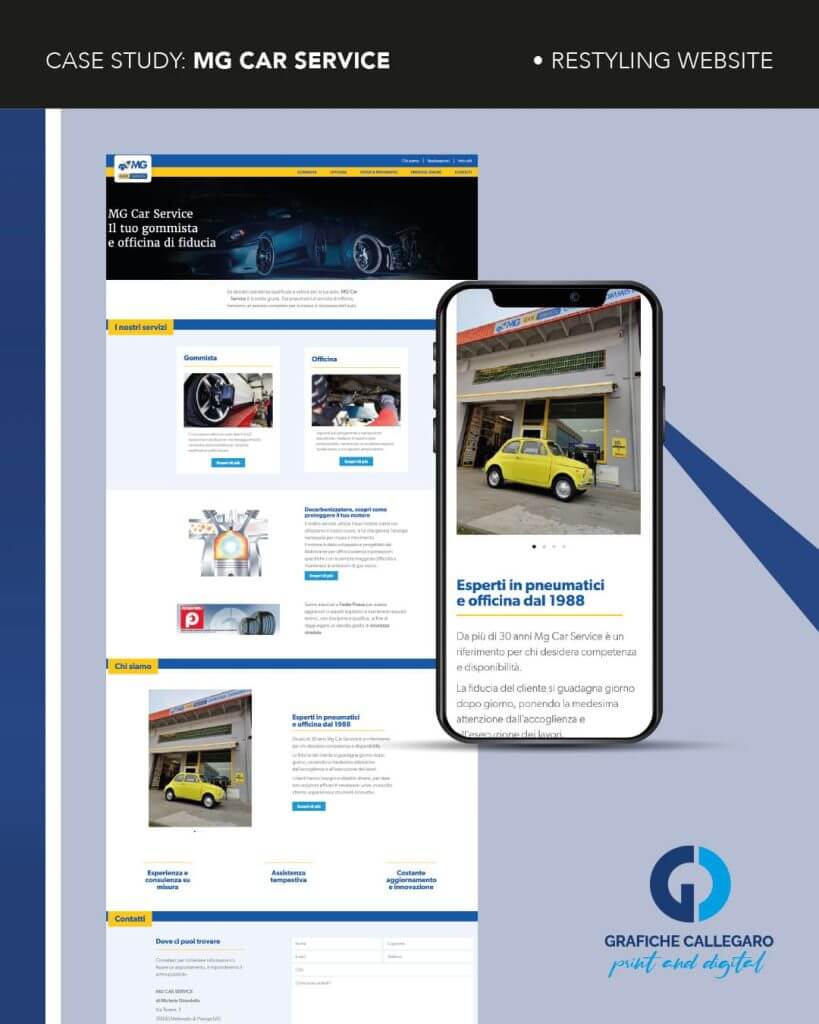 sito web restyling